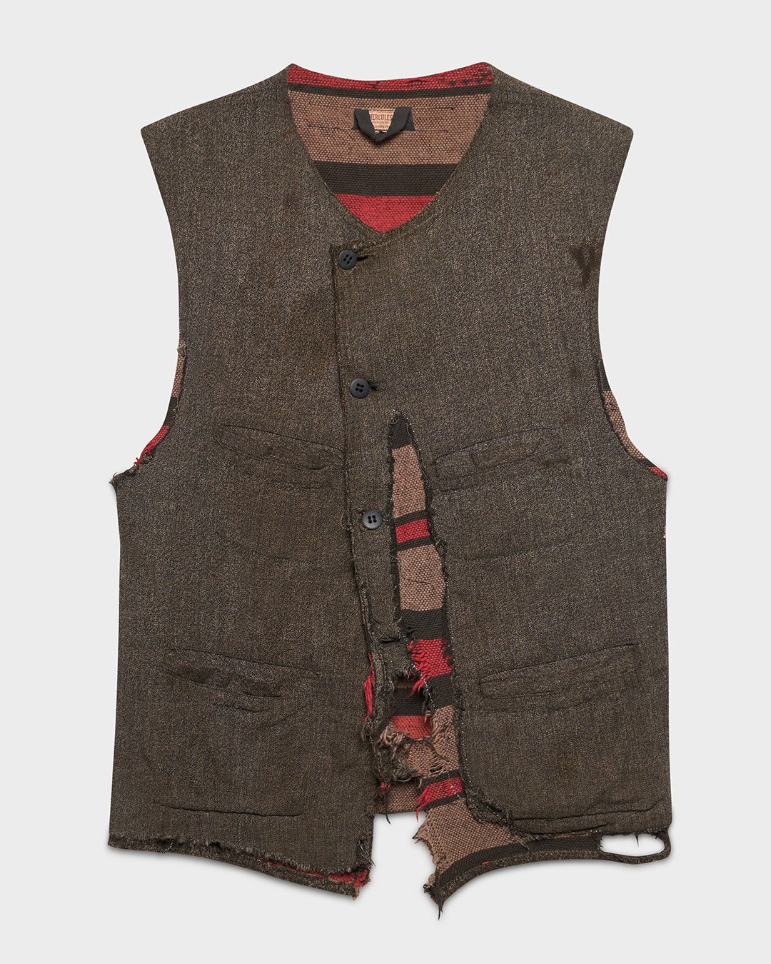 Black Salt & Pepper Hercules Vest