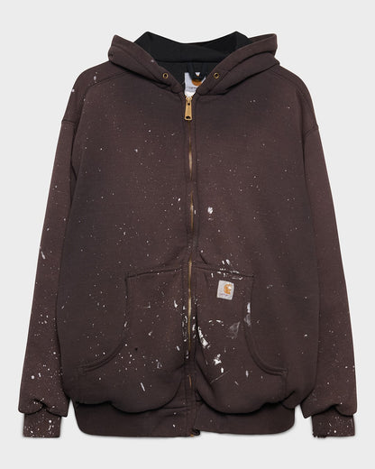 Black Carhartt Zip-Up Hoodie