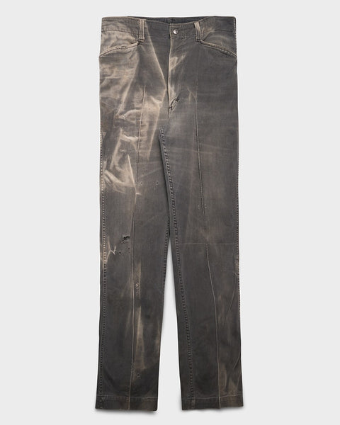 Lee FRISKO JEENS 32×33 カーキ　cutoff Lee FRISKO JEENS 32×33 カーキ cutoff - パンツ