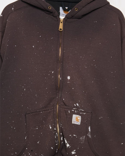 Black Carhartt Zip-Up Hoodie