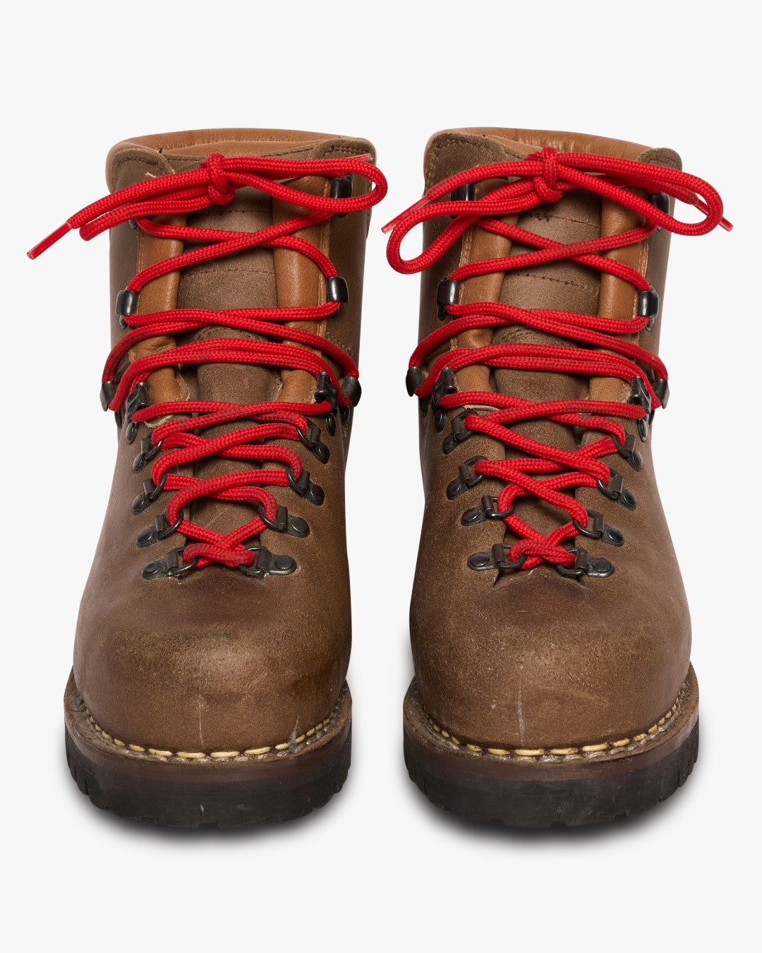 Red Lace Hiking Boots