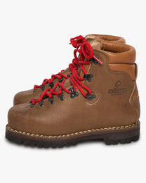 Red Lace Hiking Boots