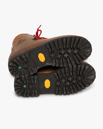 Red Lace Hiking Boots