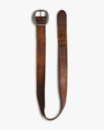 Burnt Leather Belt