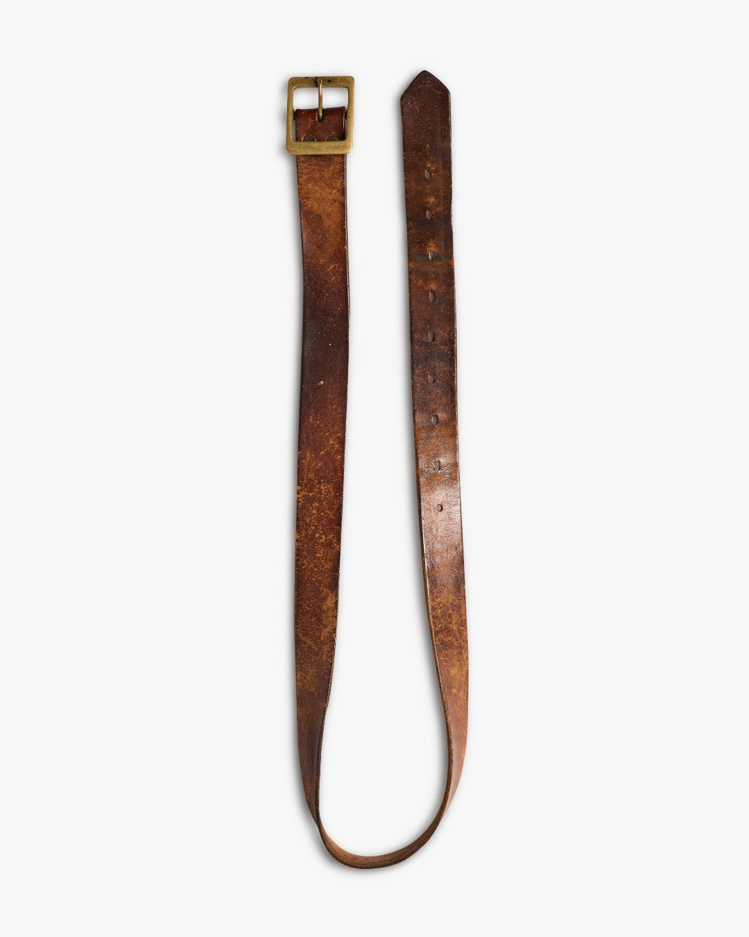 Brass Leather Belt