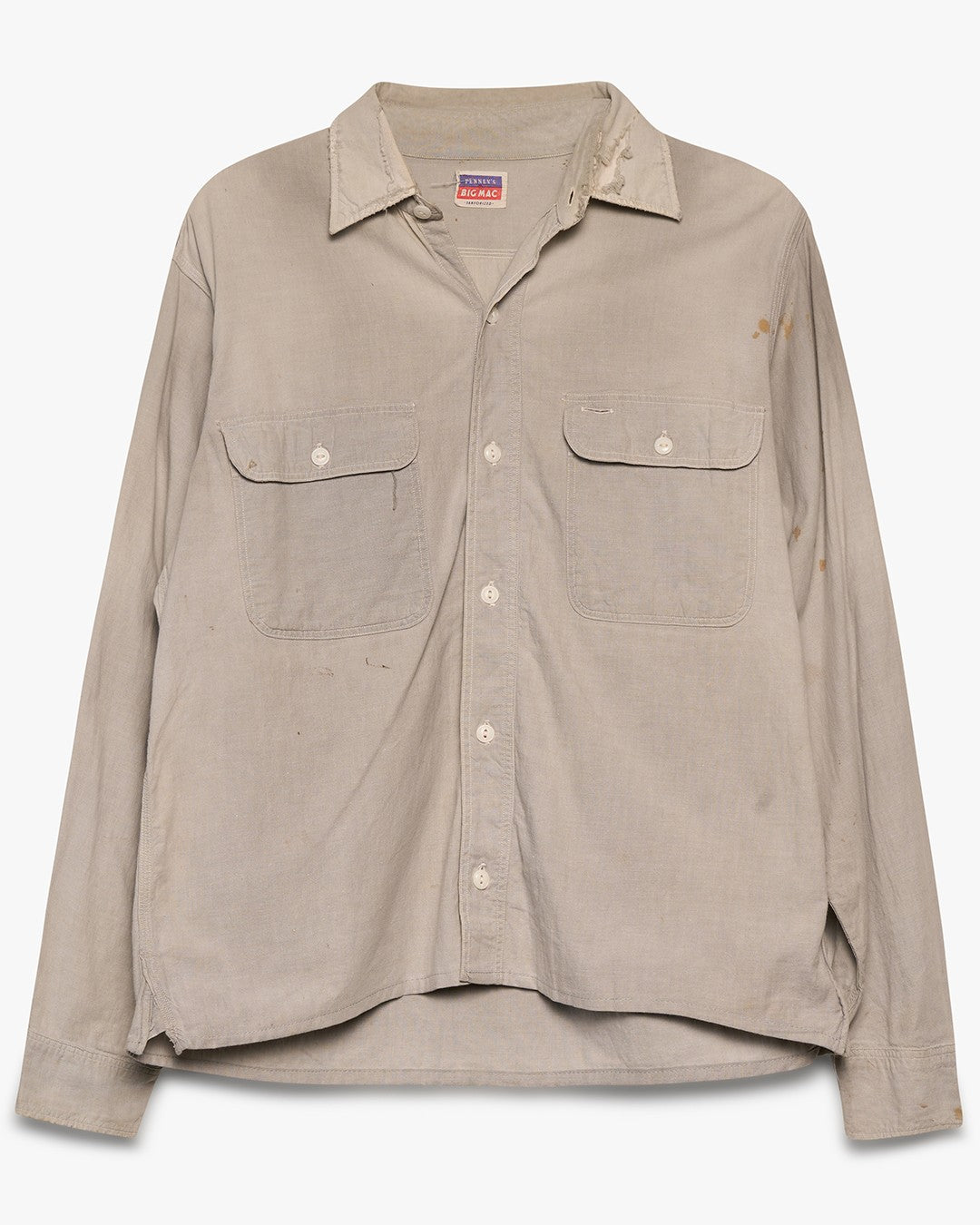 Stained Big Mac Button Up Shirt