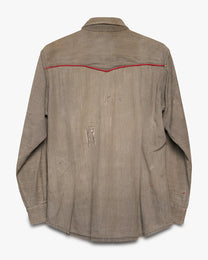 Repaired Western Snap Button Up