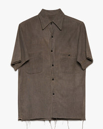 Salt &amp; Pepper Short Sleeve Button Up