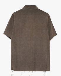 Salt &amp; Pepper Short Sleeve Button Up