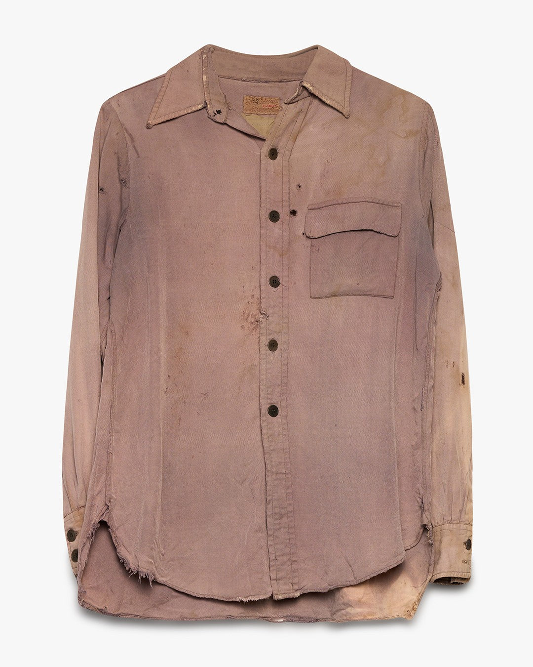 Faded/Repaired Rayon Shirt