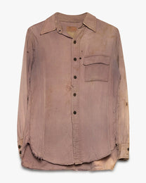 Faded/Repaired Rayon Shirt