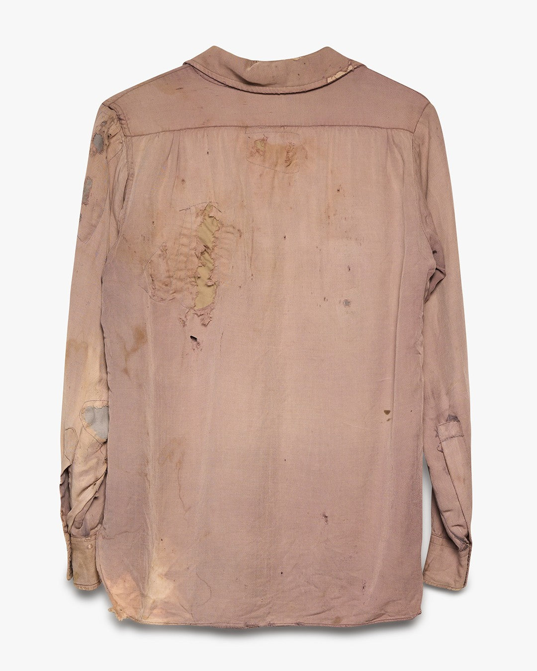 Faded/Repaired Rayon Shirt