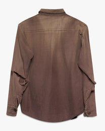Faded Button Up Pocket Shirt