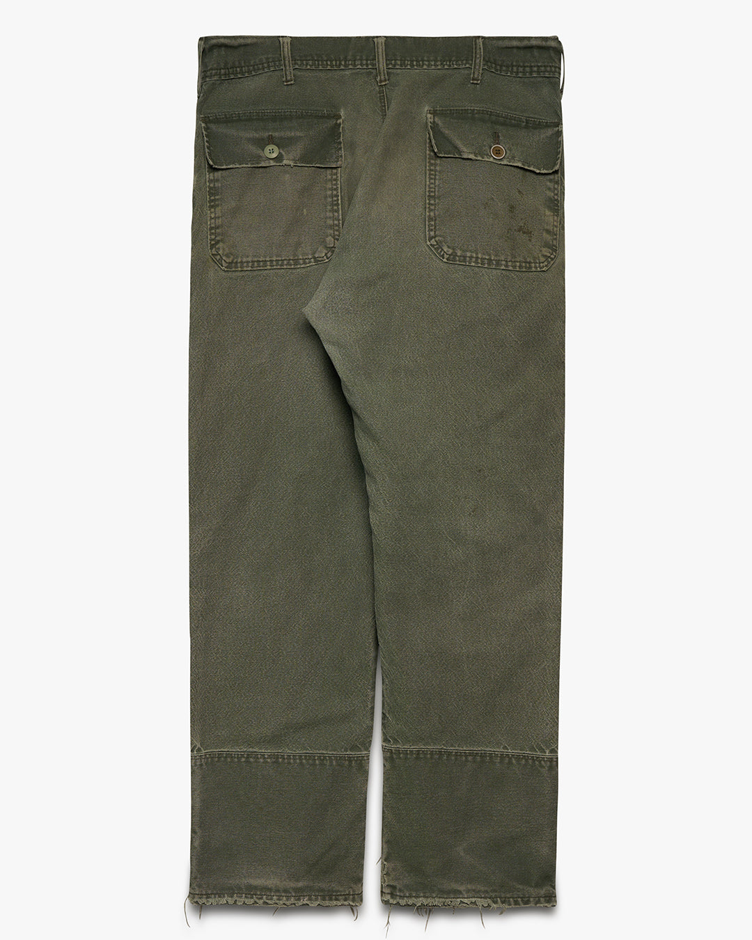 Faded &amp; Repaired Heavy Canvas Pants