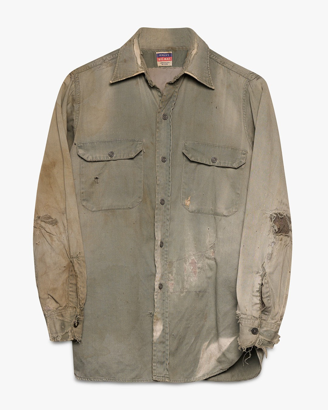 Faded/Repaired Penney’s Big Mac Button Down Shirt
