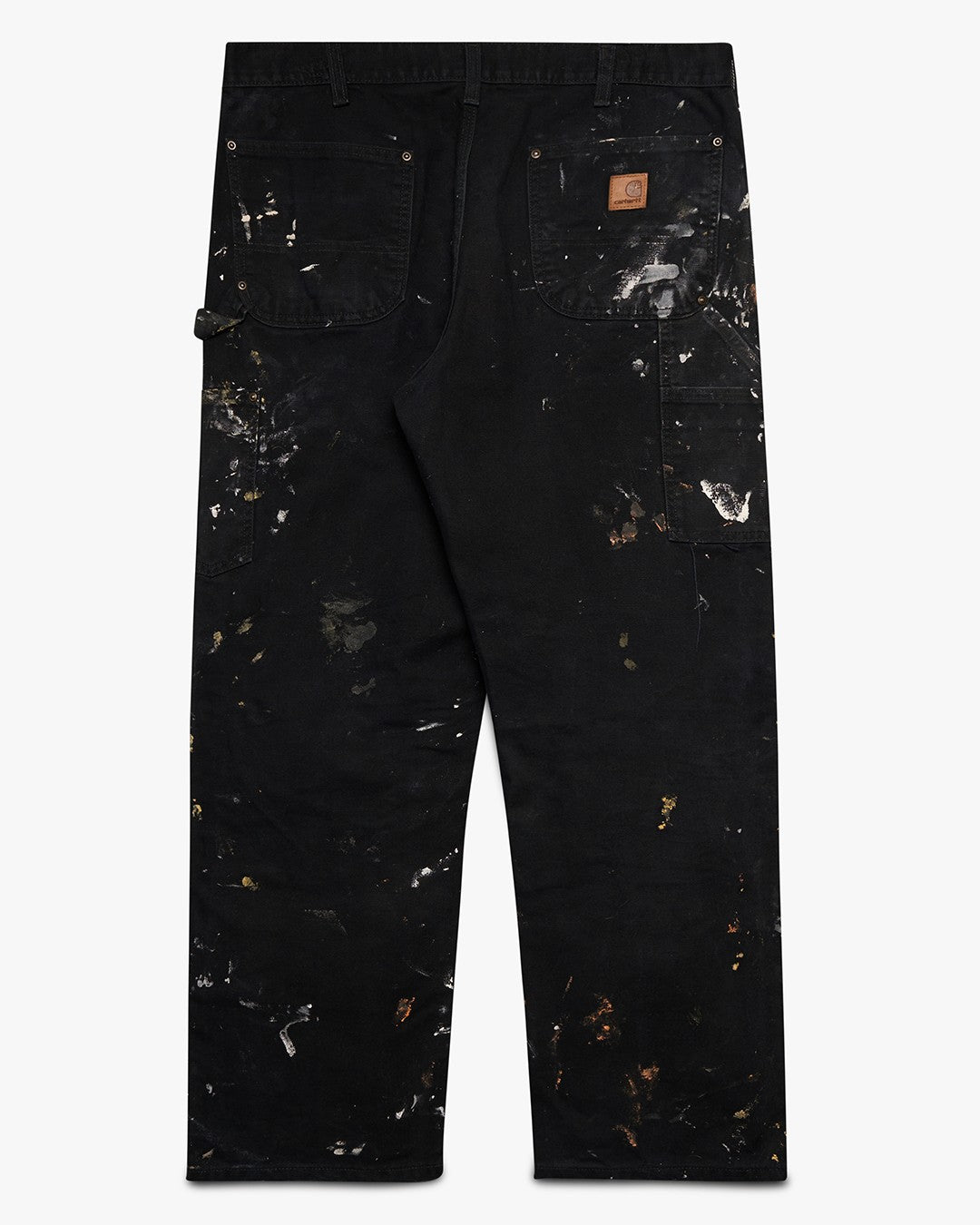 Painted Black Carhartt Double Knees