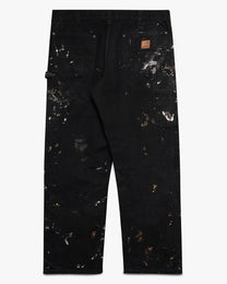 Painted Black Carhartt Double Knees