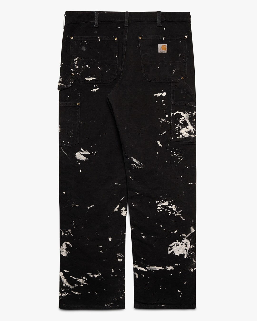 Painted Black Carhartt Double Knees