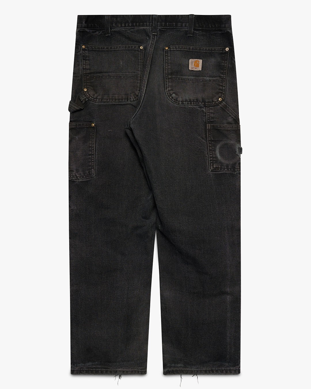 Faded Black Carhartt Double Knees