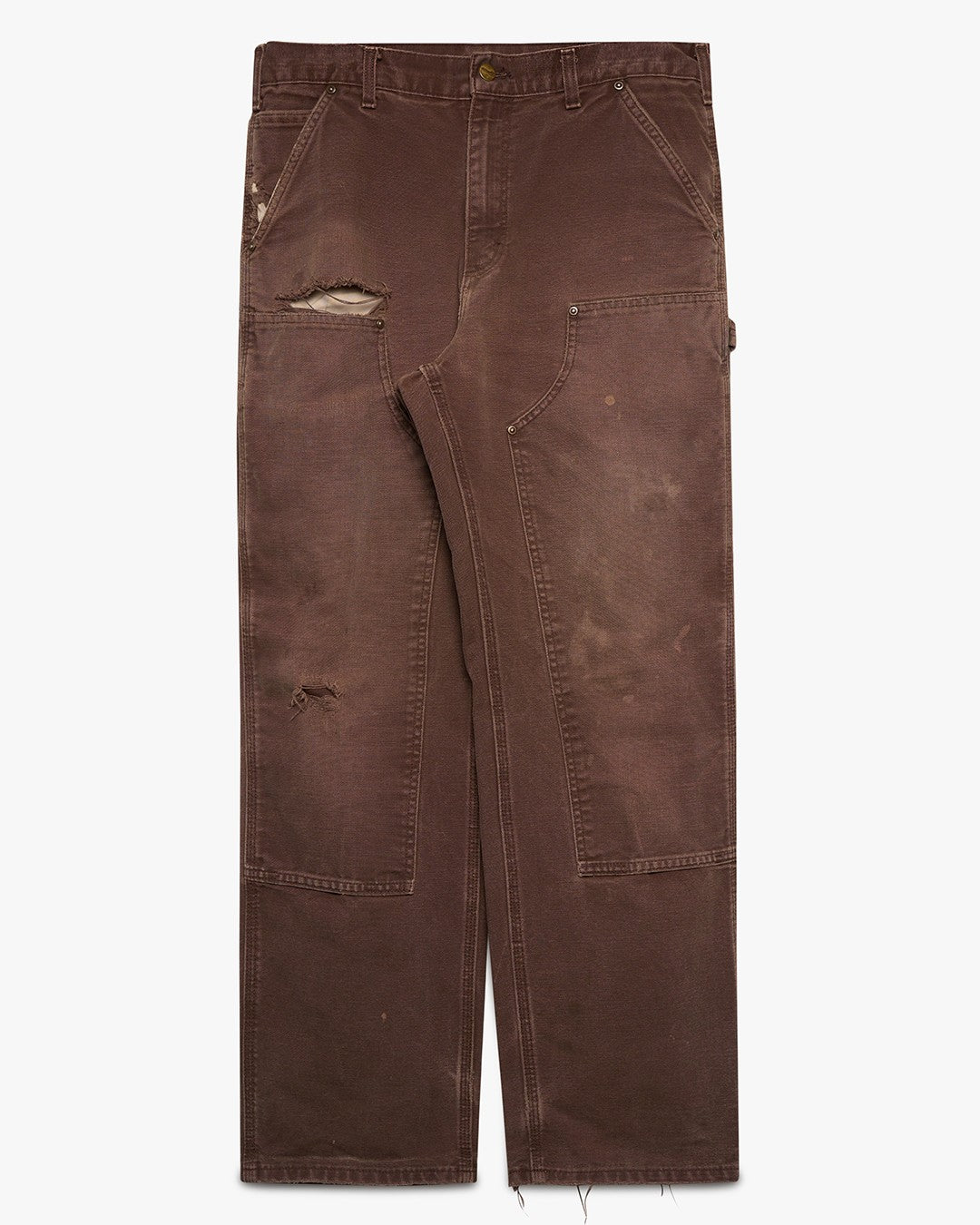 Faded Brown Carhartt Double Knees