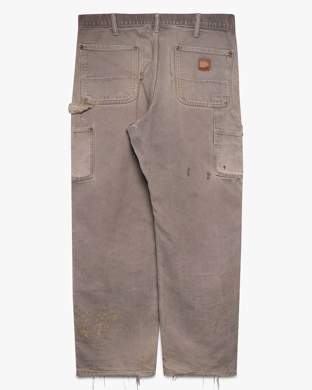 Distressed Grey Carhartt Double Knees