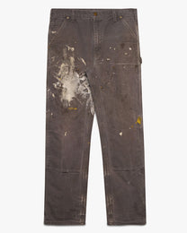 Painted Grey Carhartt Double Knees