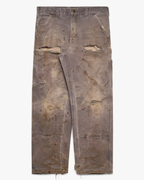 Thrashed Grey Carhartt Double Knees