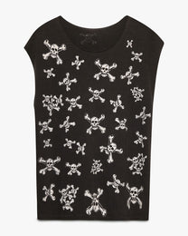 Skulls Cut-Off Tee