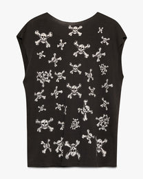 Skulls Cut-Off Tee