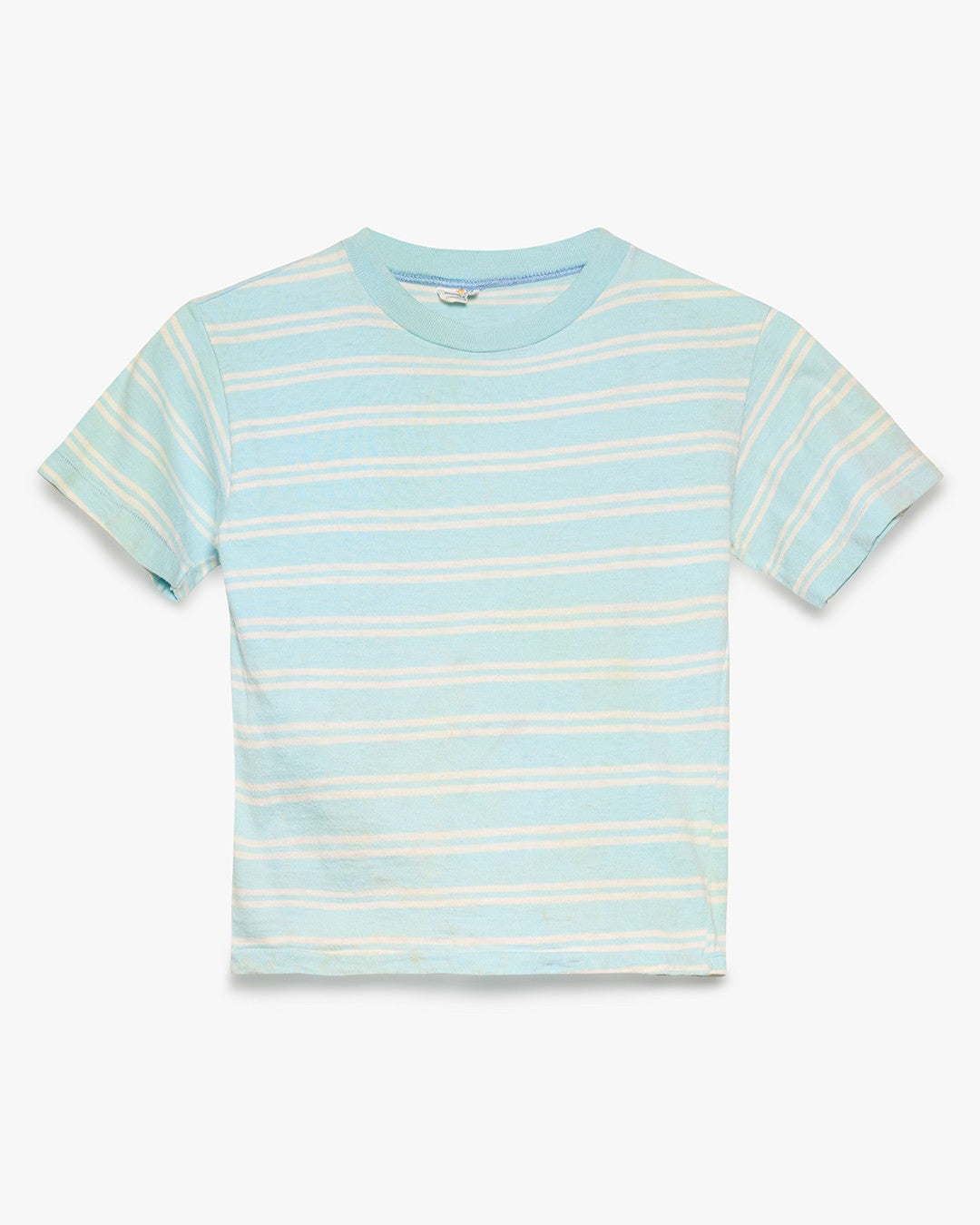 Light Blue Striped Baby Tee