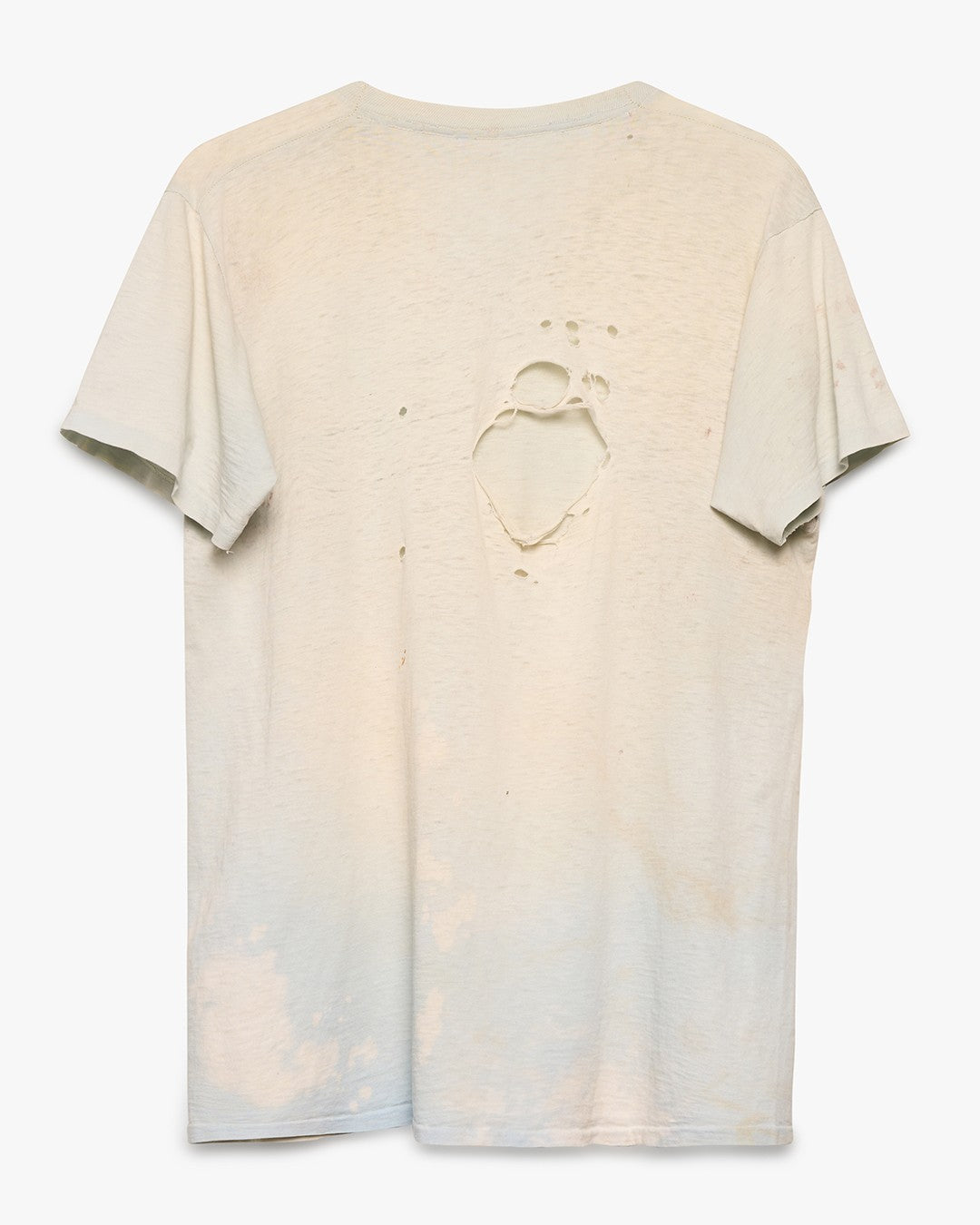 Thrashed/Faded Blue Pocket Tee