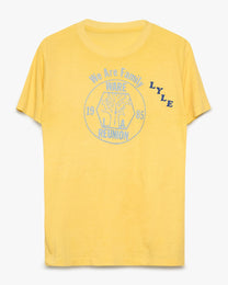 Paper Thin Yellow Lyle Tee