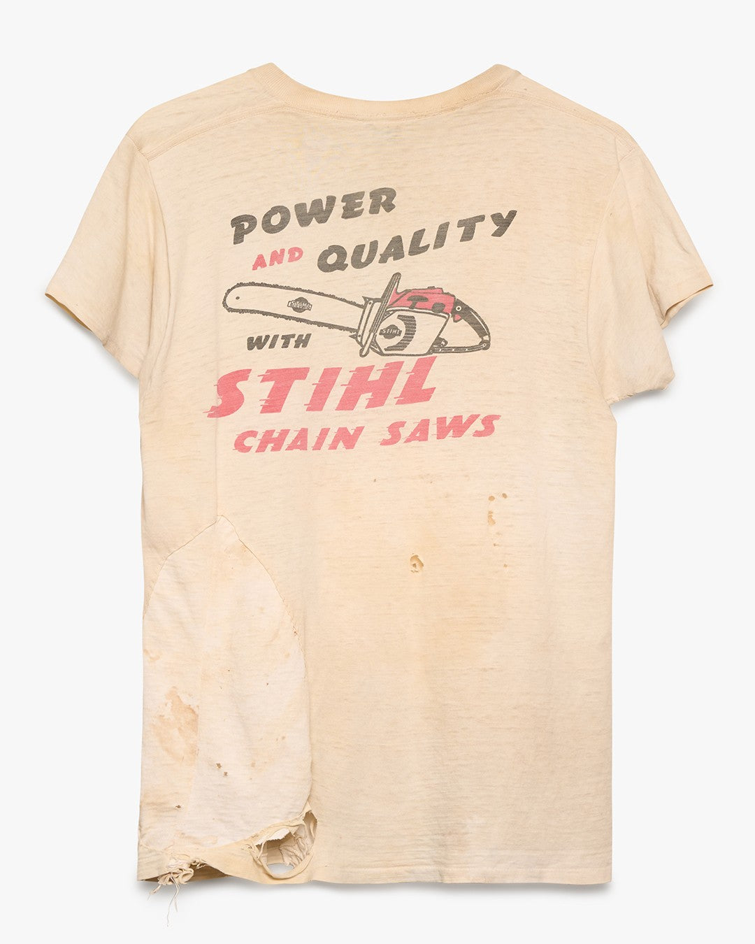 Thrashed Stihl Chainsaws Tee