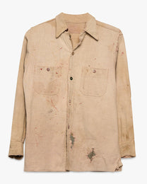 1940s Cotton Feed Sack Shirt