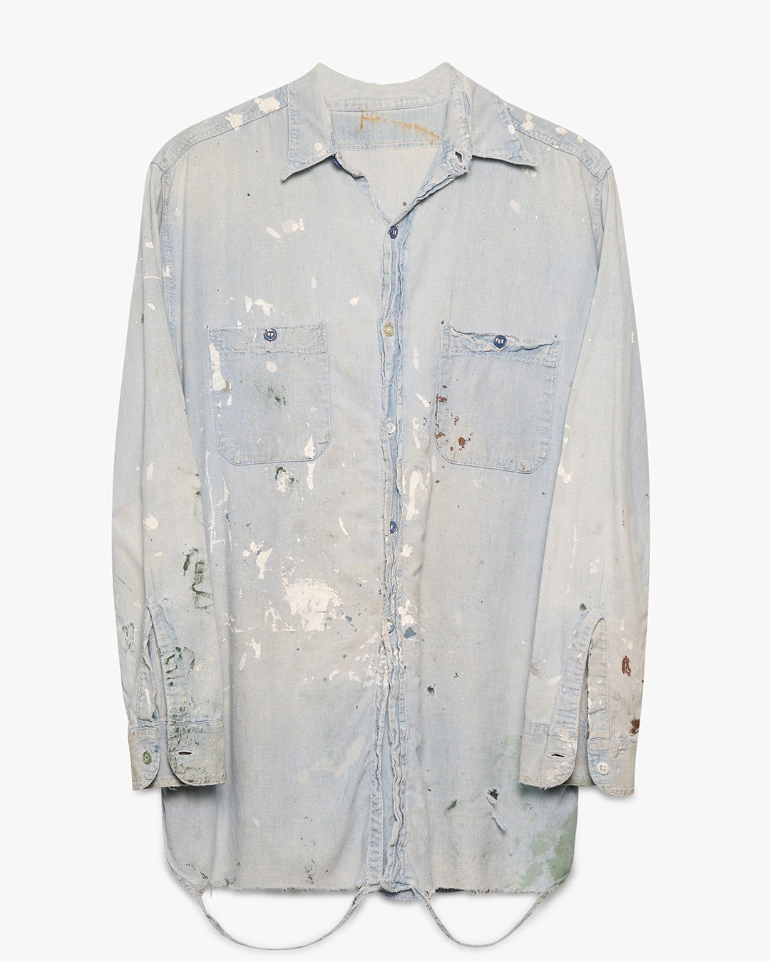 Painted Chambray Shirt