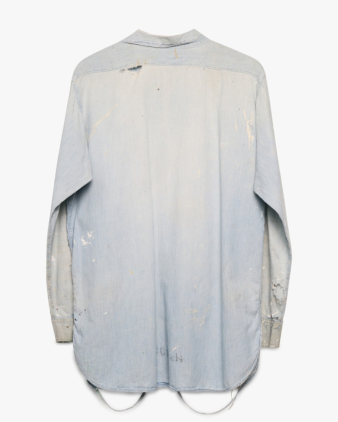 Painted Chambray Shirt