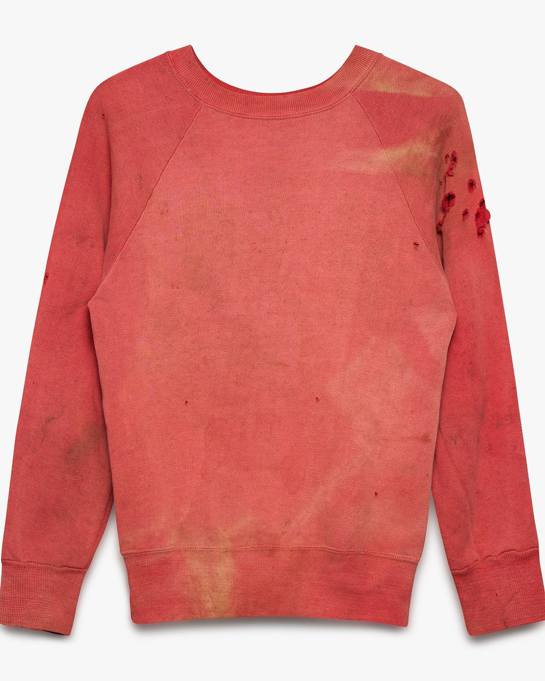 Stained/Faded Red Sweatshirt