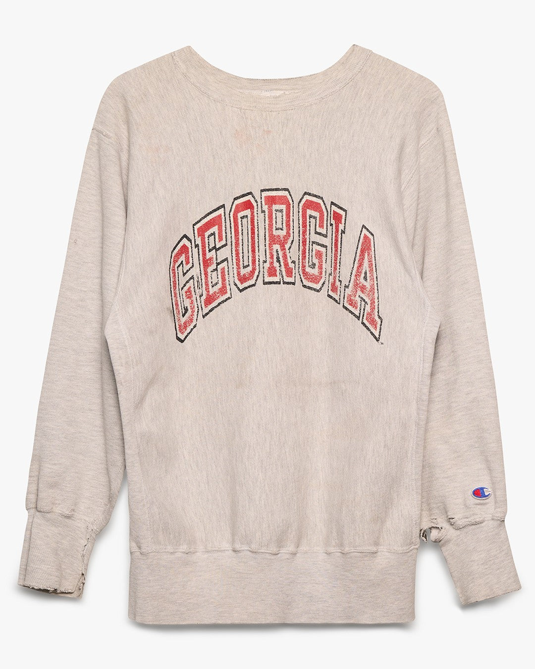 Grey Georgia Champion Sweatshirt