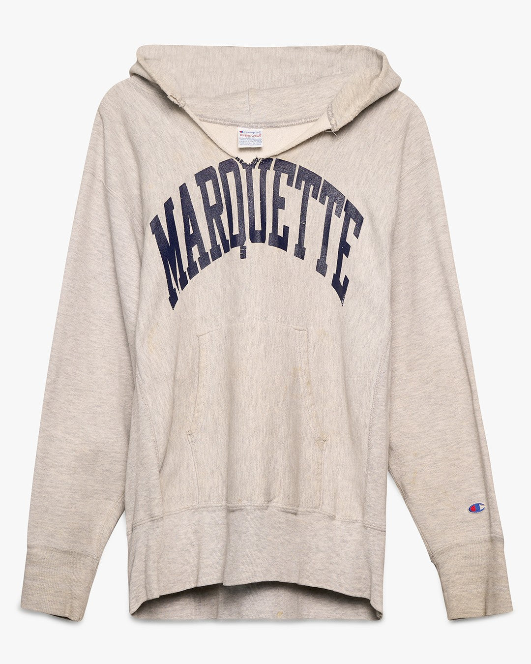 Cut Marquette Champion Reverse Weave Hoodie