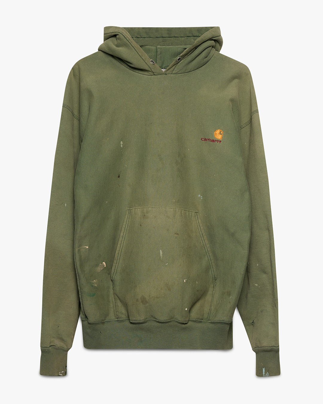 Faded Olive Carhartt Reverse Weave Hoodie