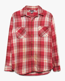 Stained Red Big Mac Cotton Flannel