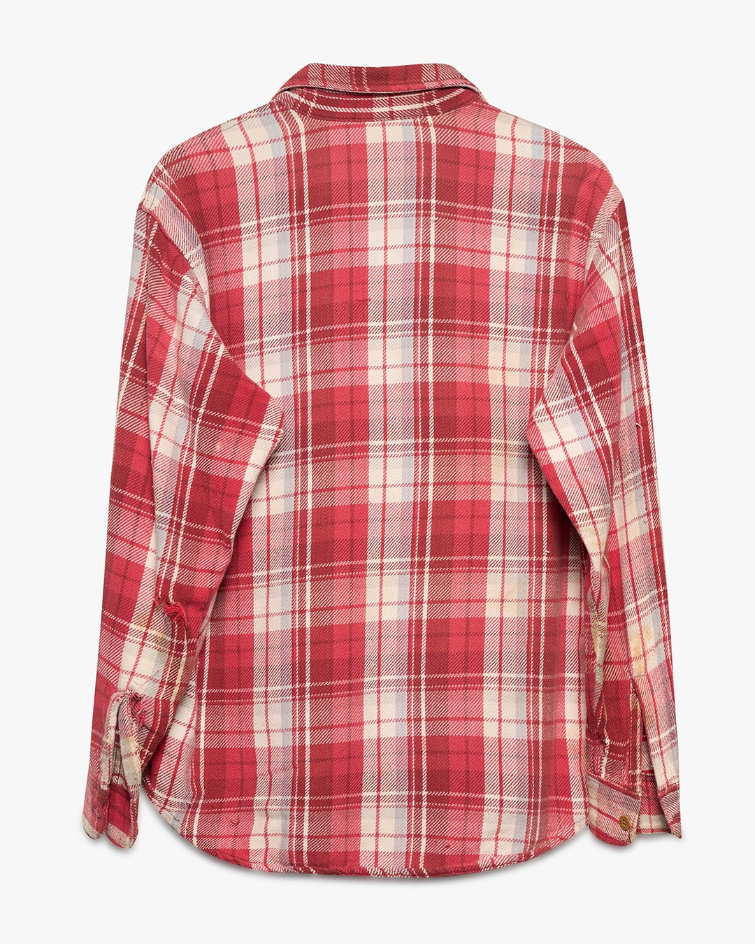 Stained Red Big Mac Cotton Flannel