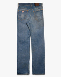 Oil Stained Tuf Nut Boot Cut Denim Jeans