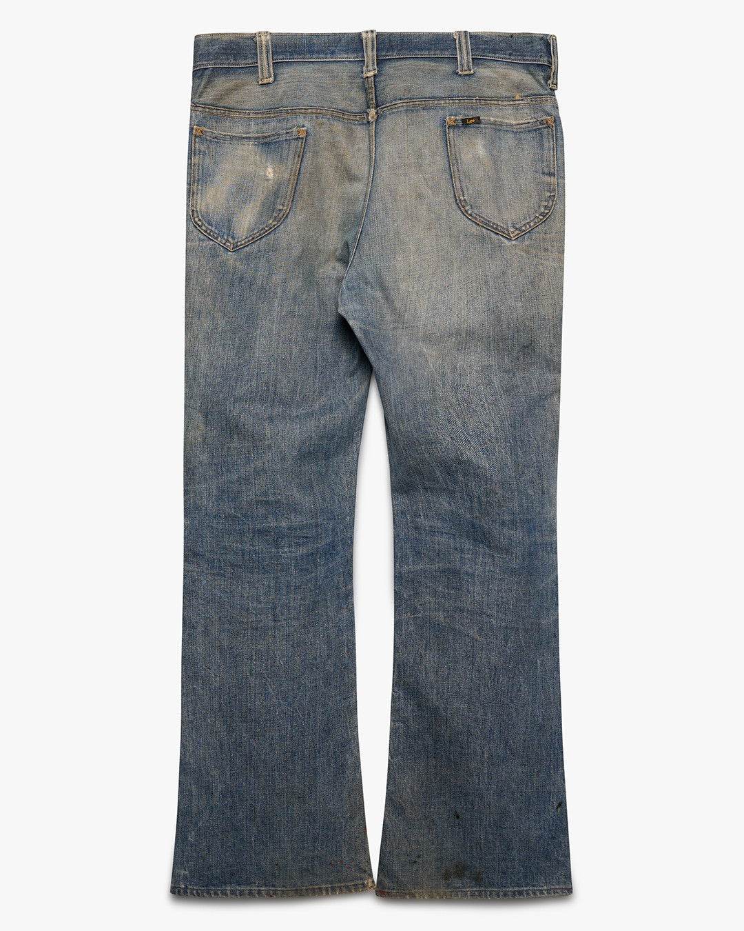 Faded/Repaired Lee Riders Bootcut Denim
