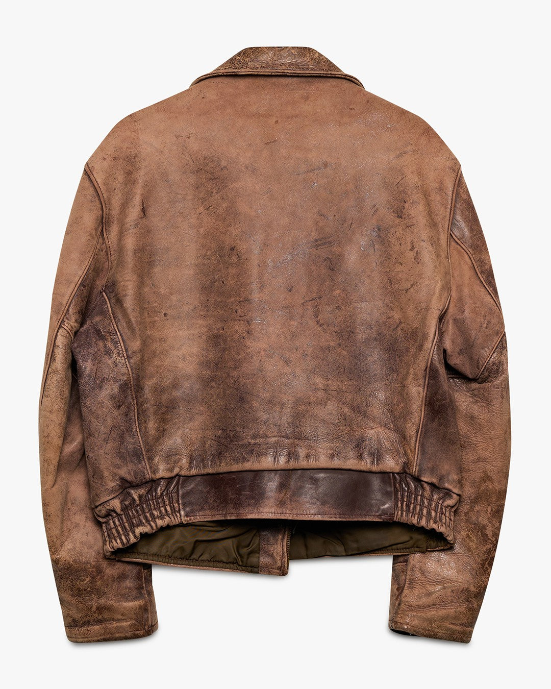 Broken Zipper Windward Horsehide Leather Jacket