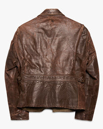 Broadsher Brown Leather Jacket