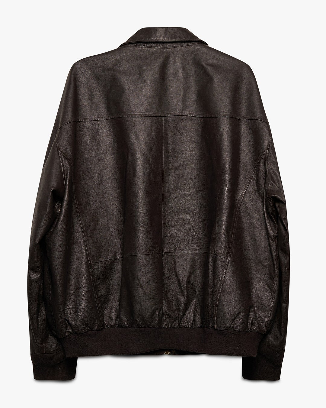 4XL Air Force Leather Bomber Jacket