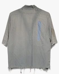 Repaired Red Hammer Button Up Shirt
