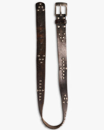 Studded Leather Belt
