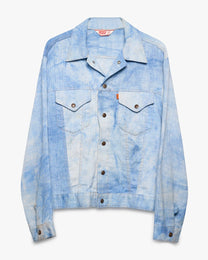 Faded/Bleached Levi's Button Up Jacket